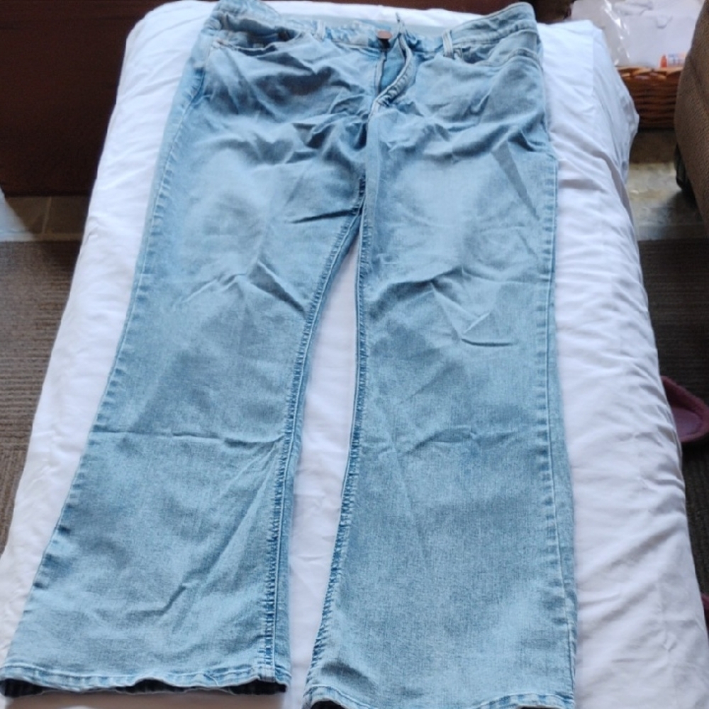 Democracy Women's Light Blue Flare Jeans